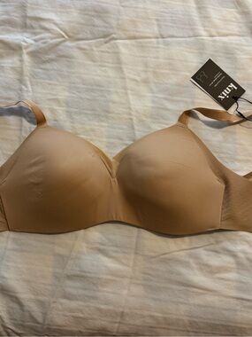 Knix Shape and Smooth Bra in Warm Sand - Size L+